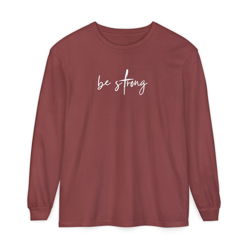 Eph 6:10 Script Long Sleeve Tee