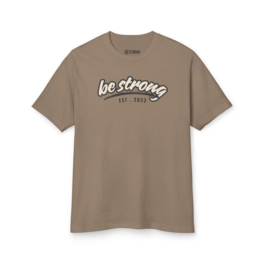 be strong - Unisex Garment-Dyed Heavyweight Cotton Tee