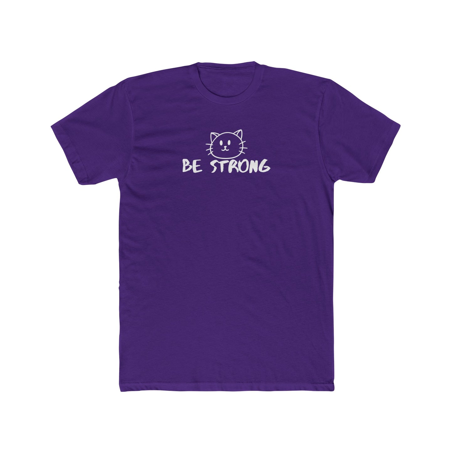 BE STRONG - Like Maddi! - Unisex Cotton Crew Tee