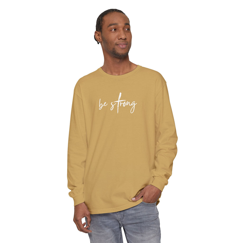 Eph 6:10 Script Long Sleeve Tee