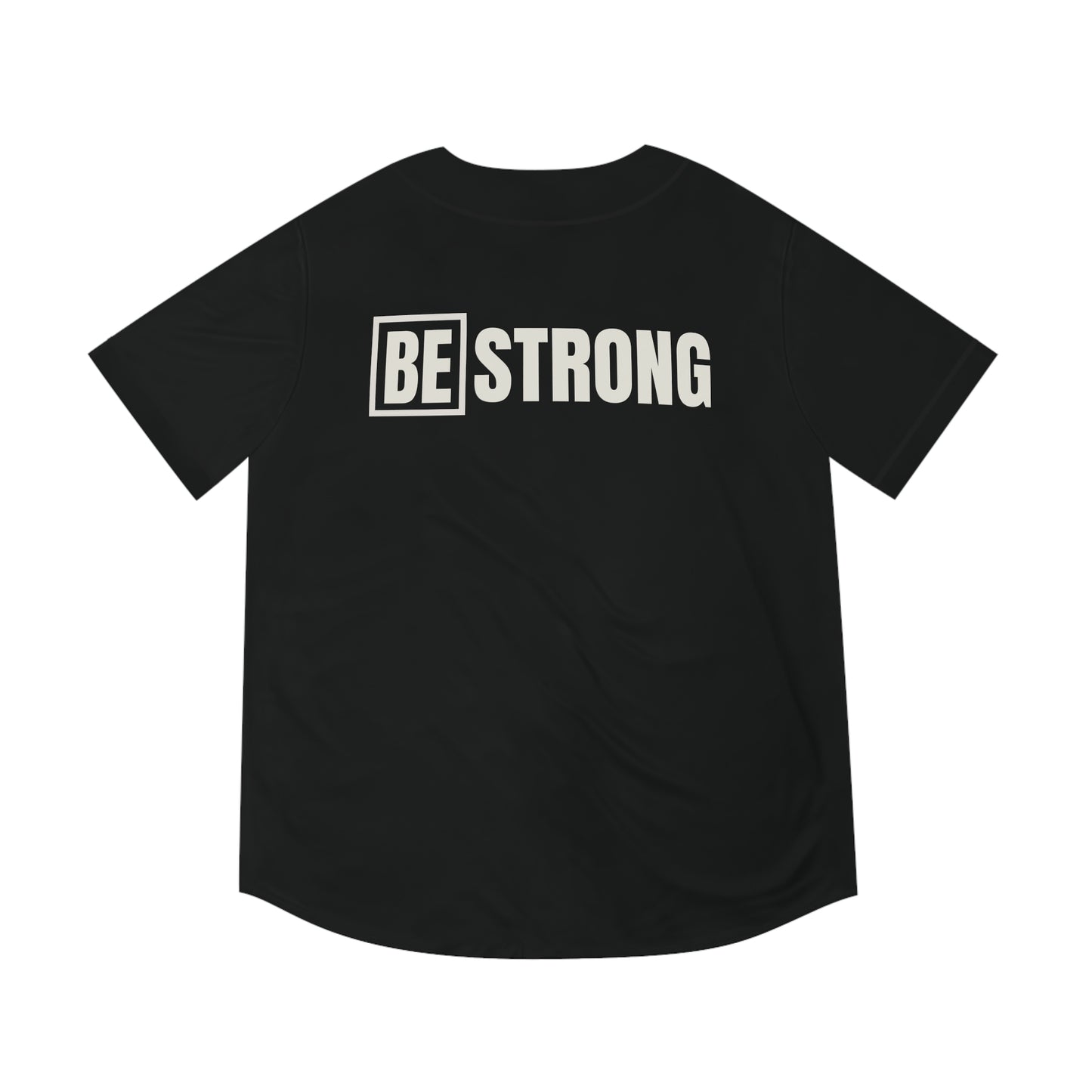 be strong- Eph 6:10 - Men's Baseball Jersey (AOP)