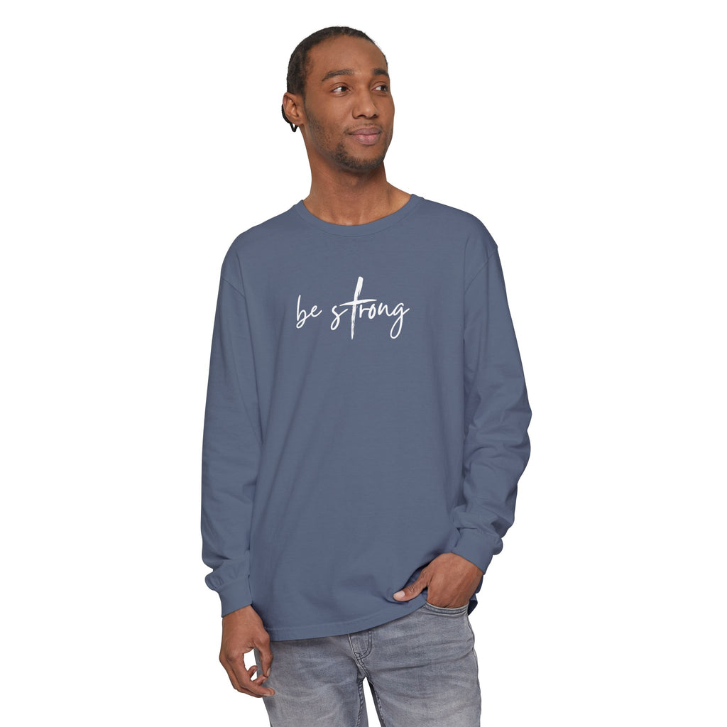 Eph 6:10 Script Long Sleeve Tee