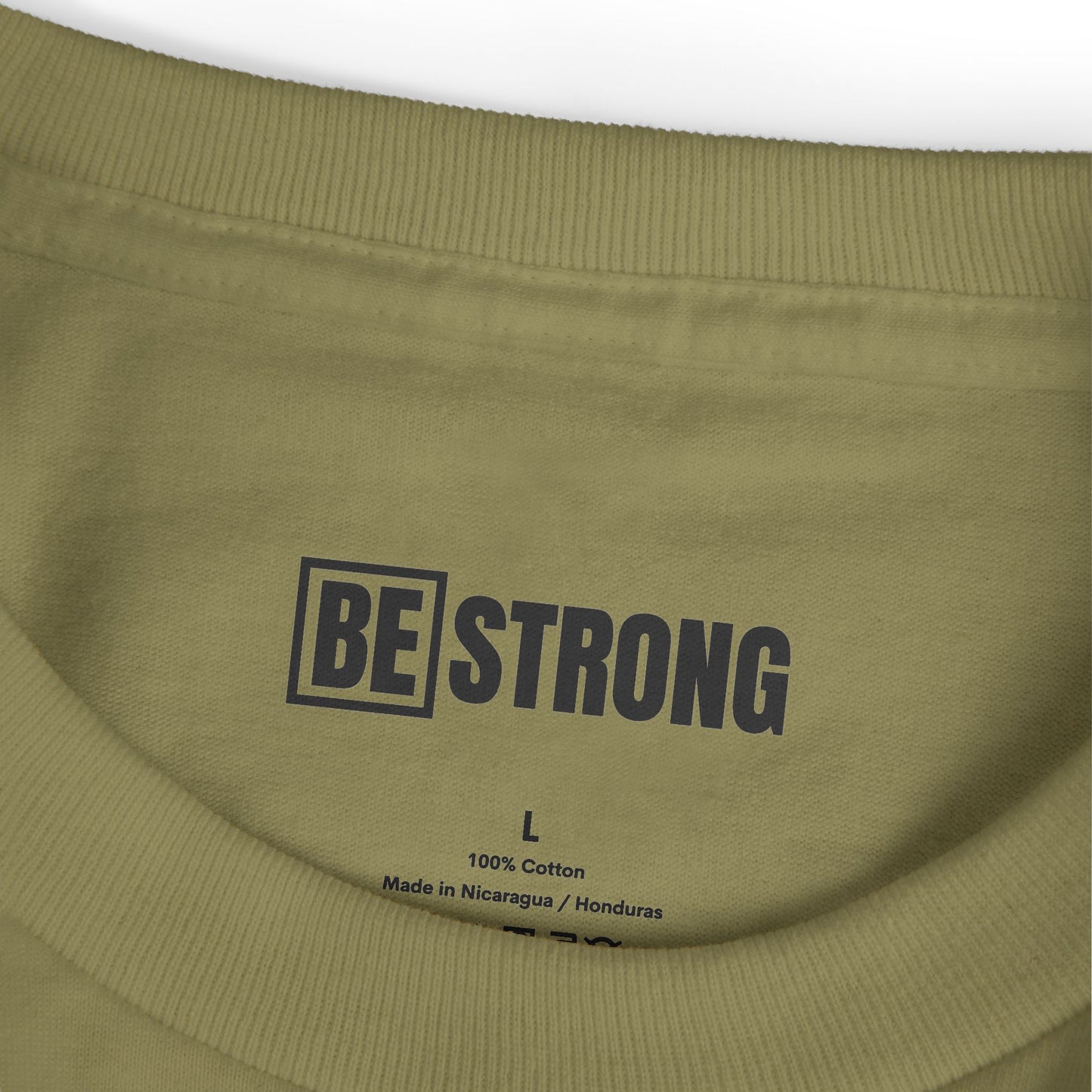 be strong - Unisex Garment-Dyed Heavyweight Cotton Tee