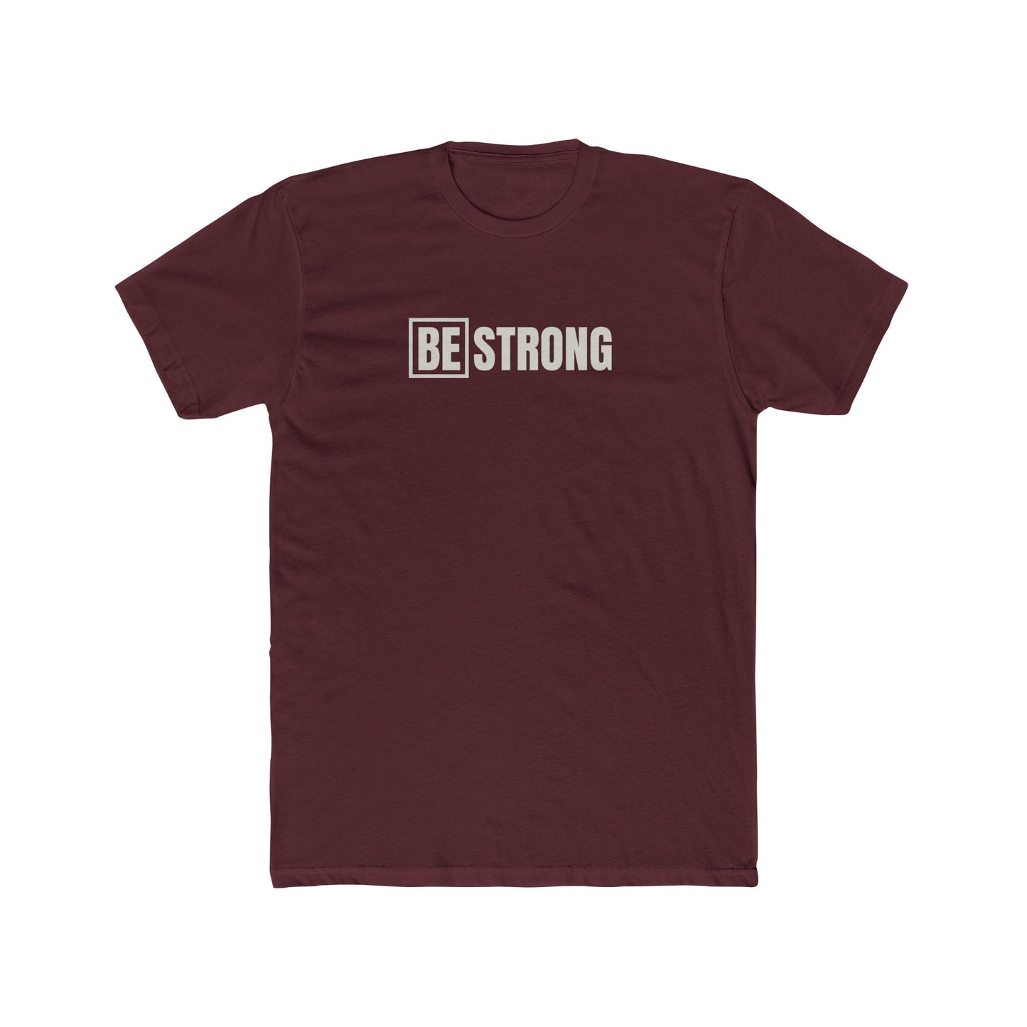 [BE] STRONG - Unisex Cotton Crew Tee