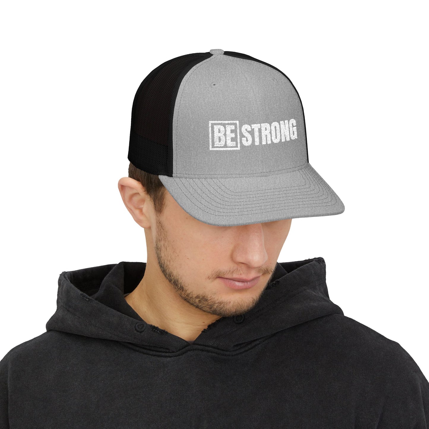 B[E] STRONG - Snapback Trucker Cap (Embroidery)