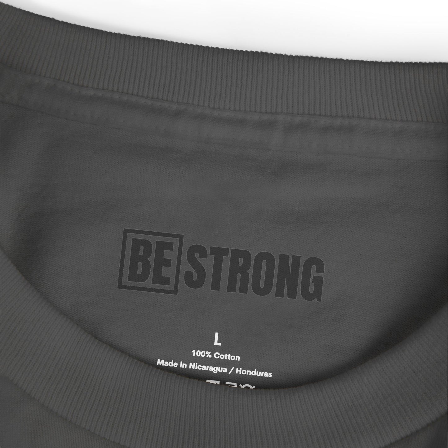 be strong - Unisex Garment-Dyed Heavyweight Cotton Tee