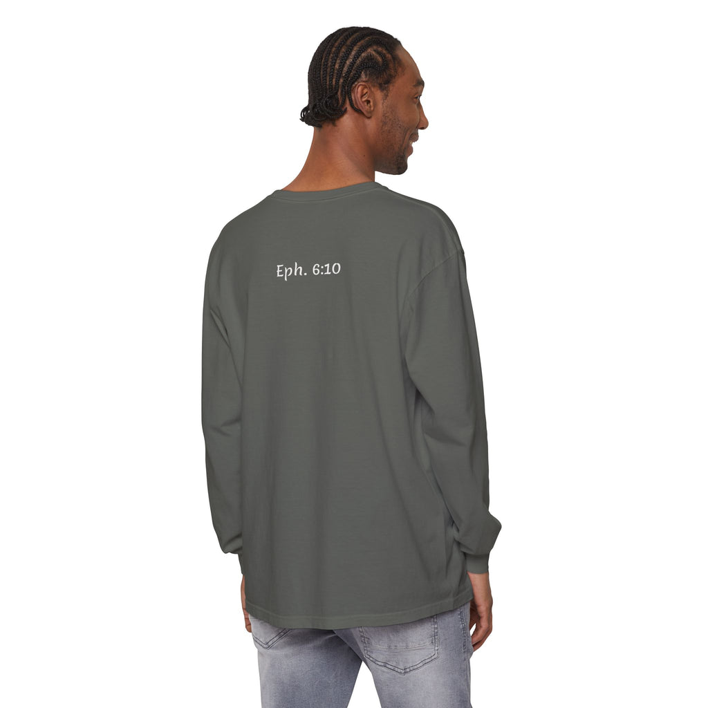 Eph 6:10 Script Long Sleeve Tee
