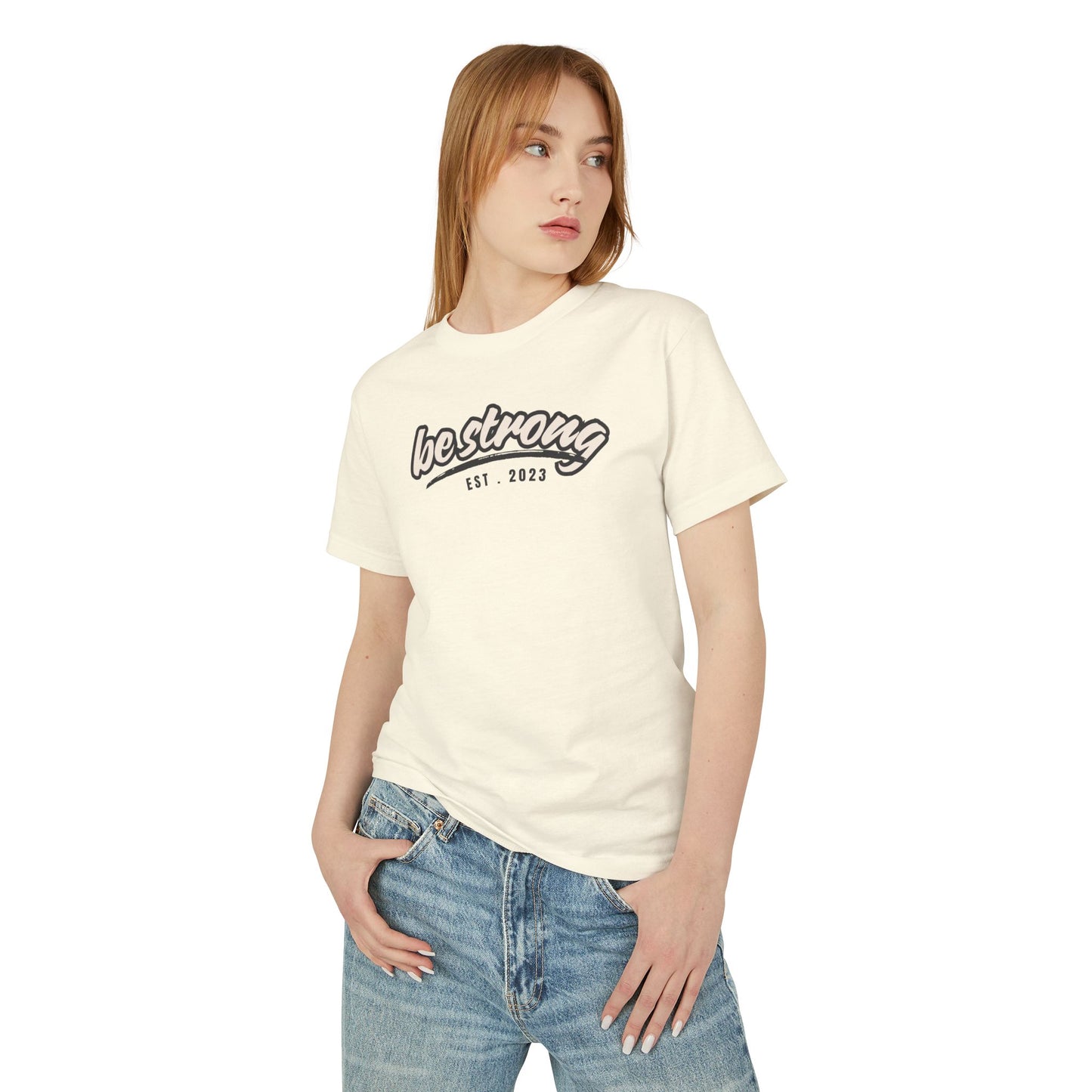 be strong - Unisex Garment-Dyed Heavyweight Cotton Tee