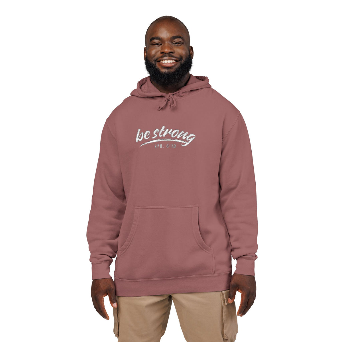 Eph 6:10 Embroidered Hoodie
