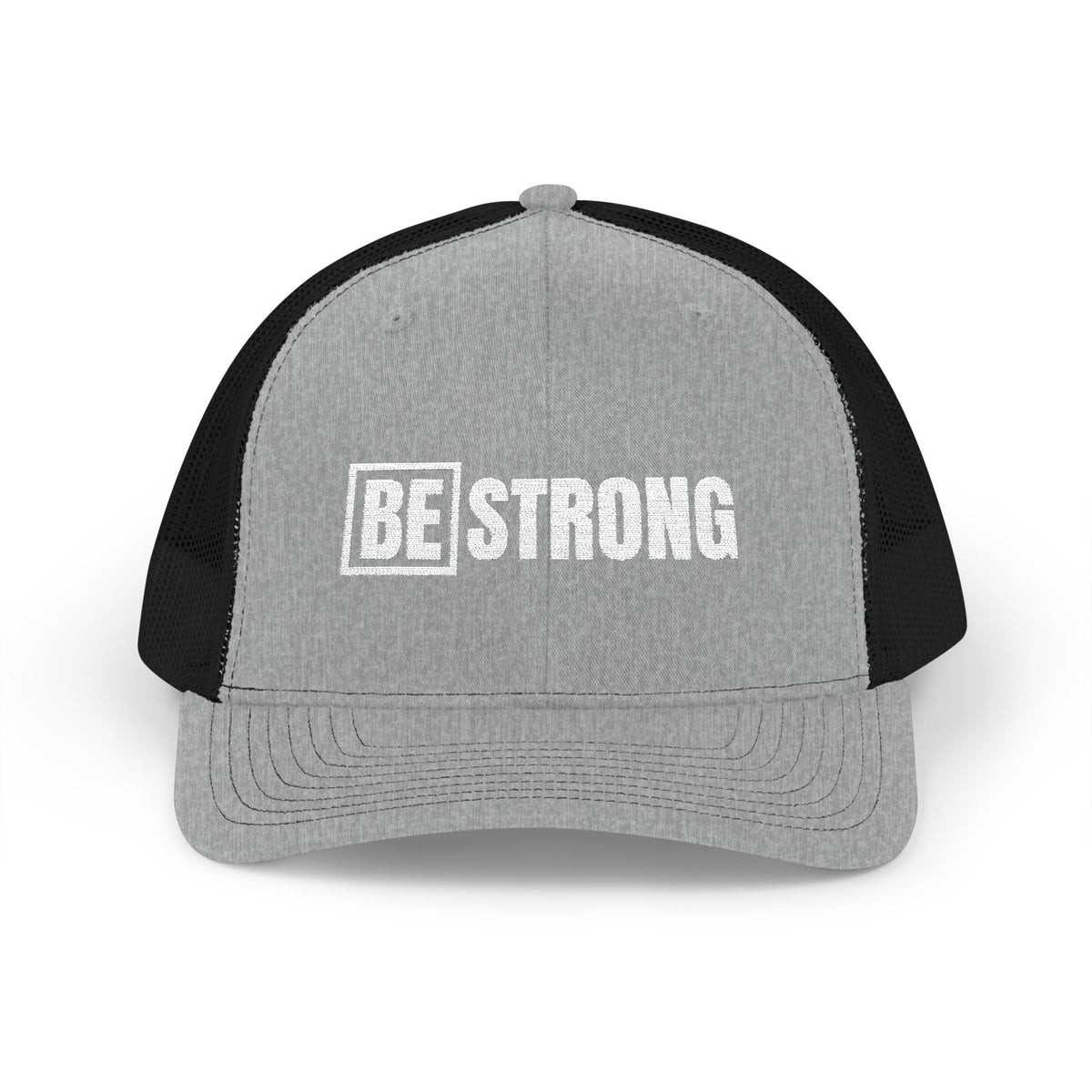 Be Strong Embroidered Trucker Cap