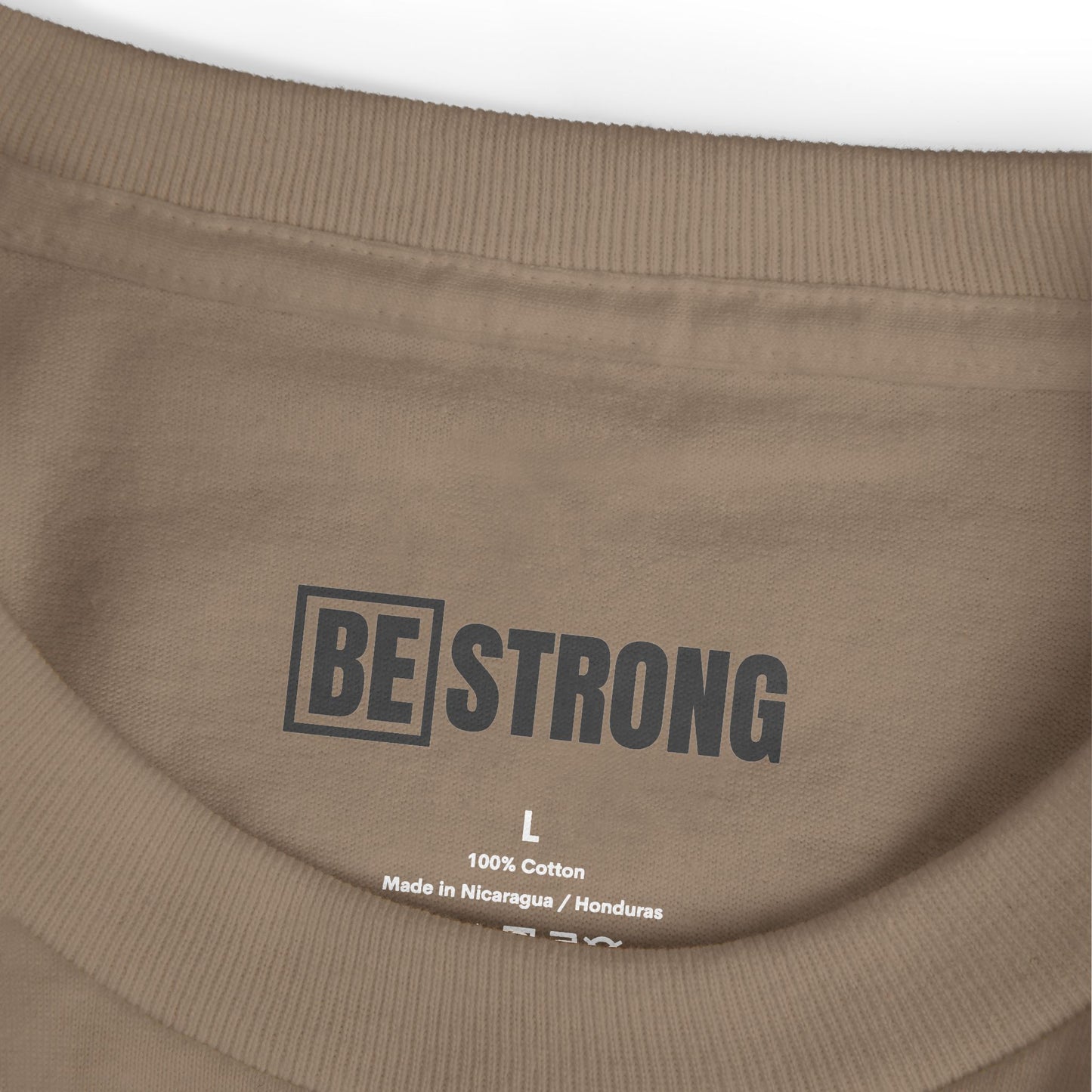 BE STRONG University - Unisex Heavyweight Cotton Tee