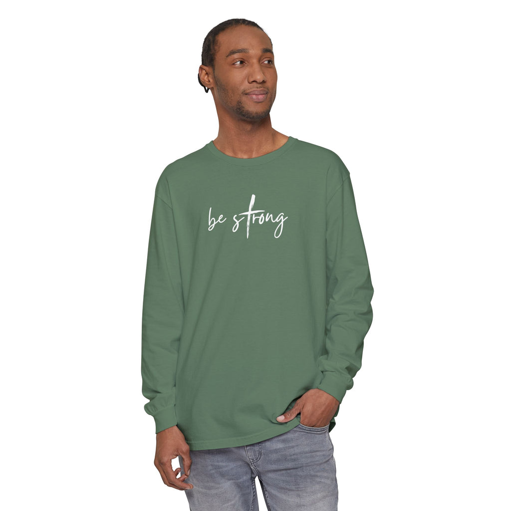 Eph 6:10 Script Long Sleeve Tee