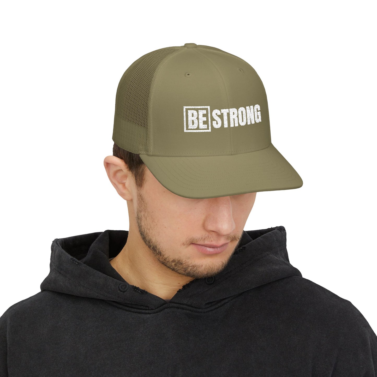B[E] STRONG - Snapback Trucker Cap (Embroidery)