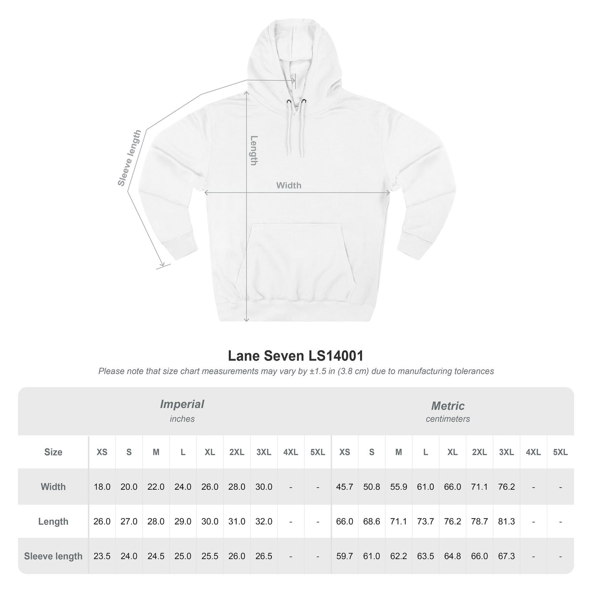 Eph 6:10 Three-Panel Fleece Hoodie