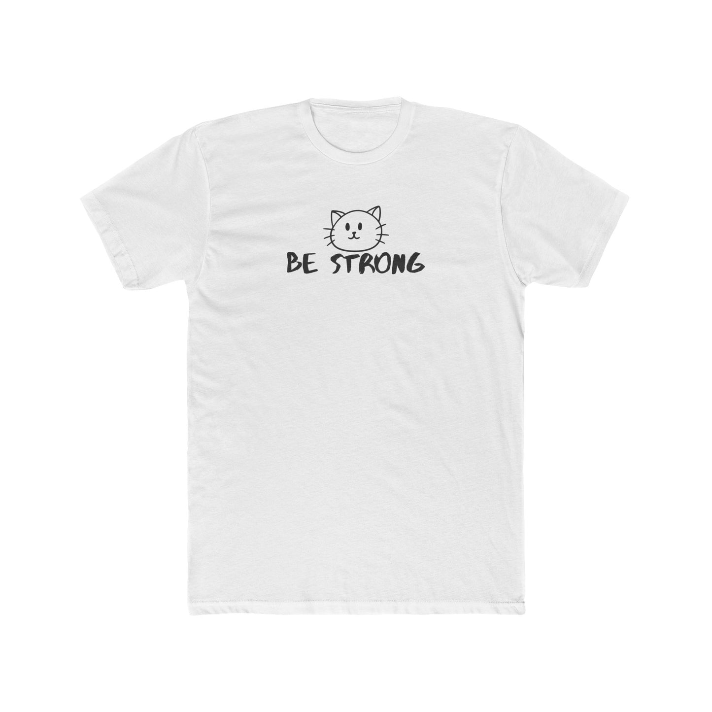 BE STRONG - Like Maddi! - Unisex Cotton Crew Tee