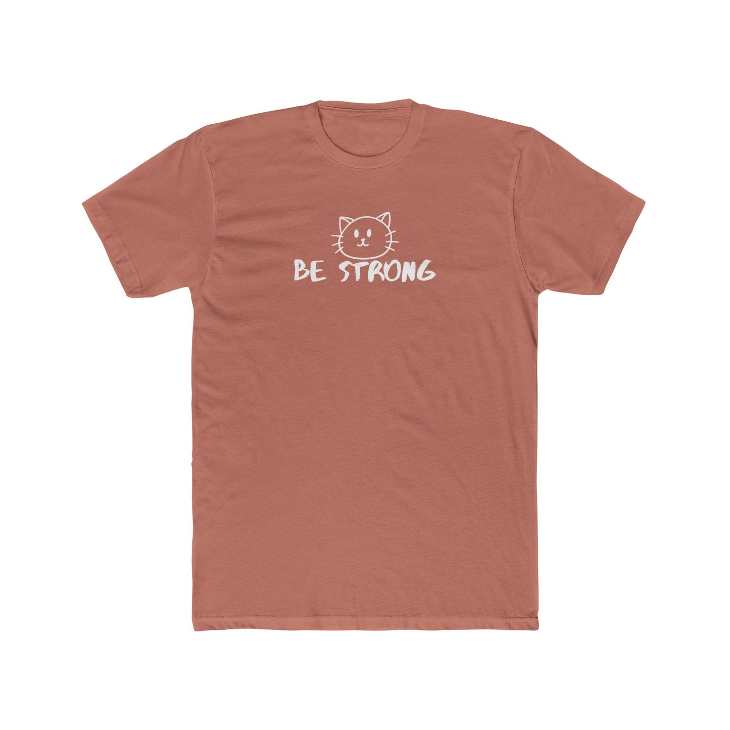 BE STRONG - Like Maddi! - Unisex Cotton Crew Tee