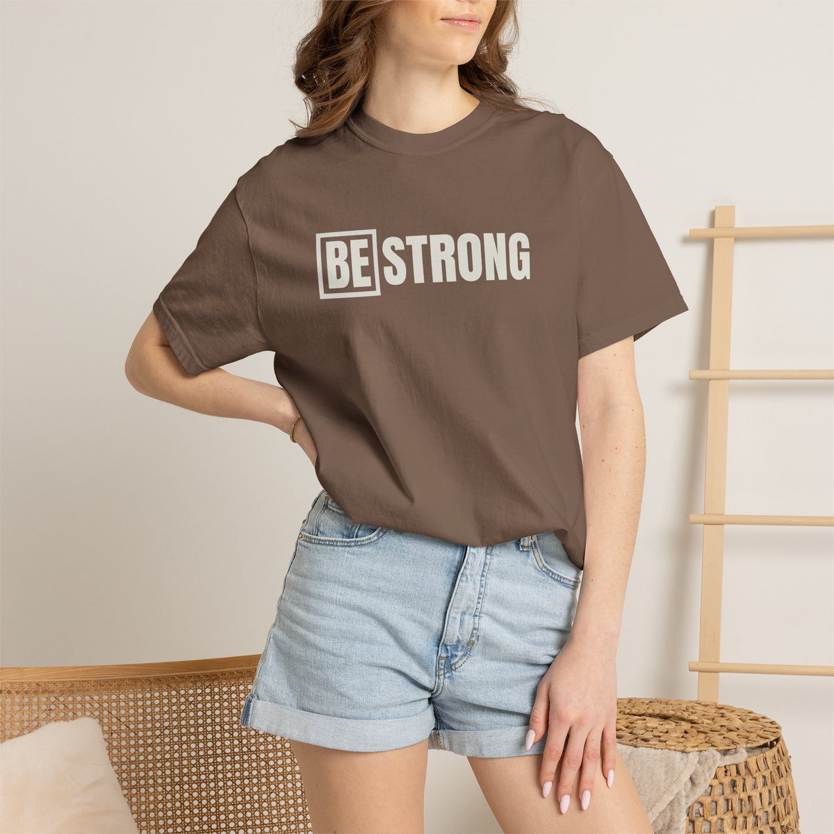 Be Strong Logo Comfort Colors Tee