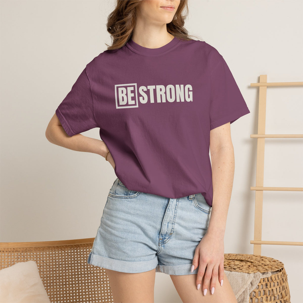 Be Strong Logo Comfort Colors Tee