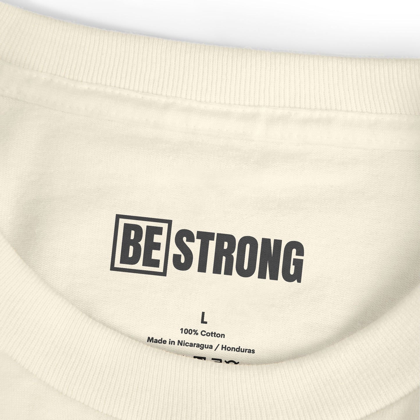 be strong - Unisex Garment-Dyed Heavyweight Cotton Tee