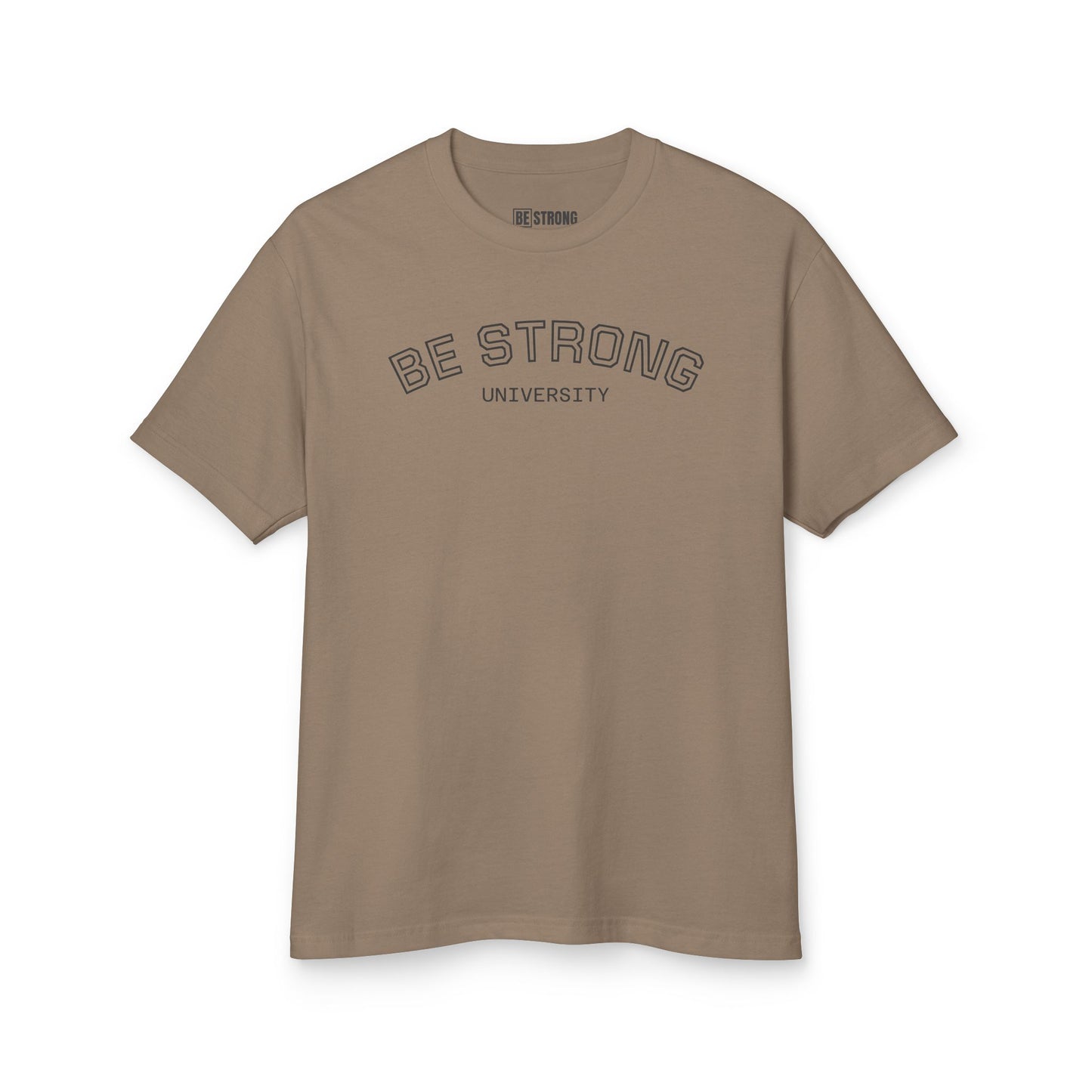 BE STRONG University - Unisex Heavyweight Cotton Tee