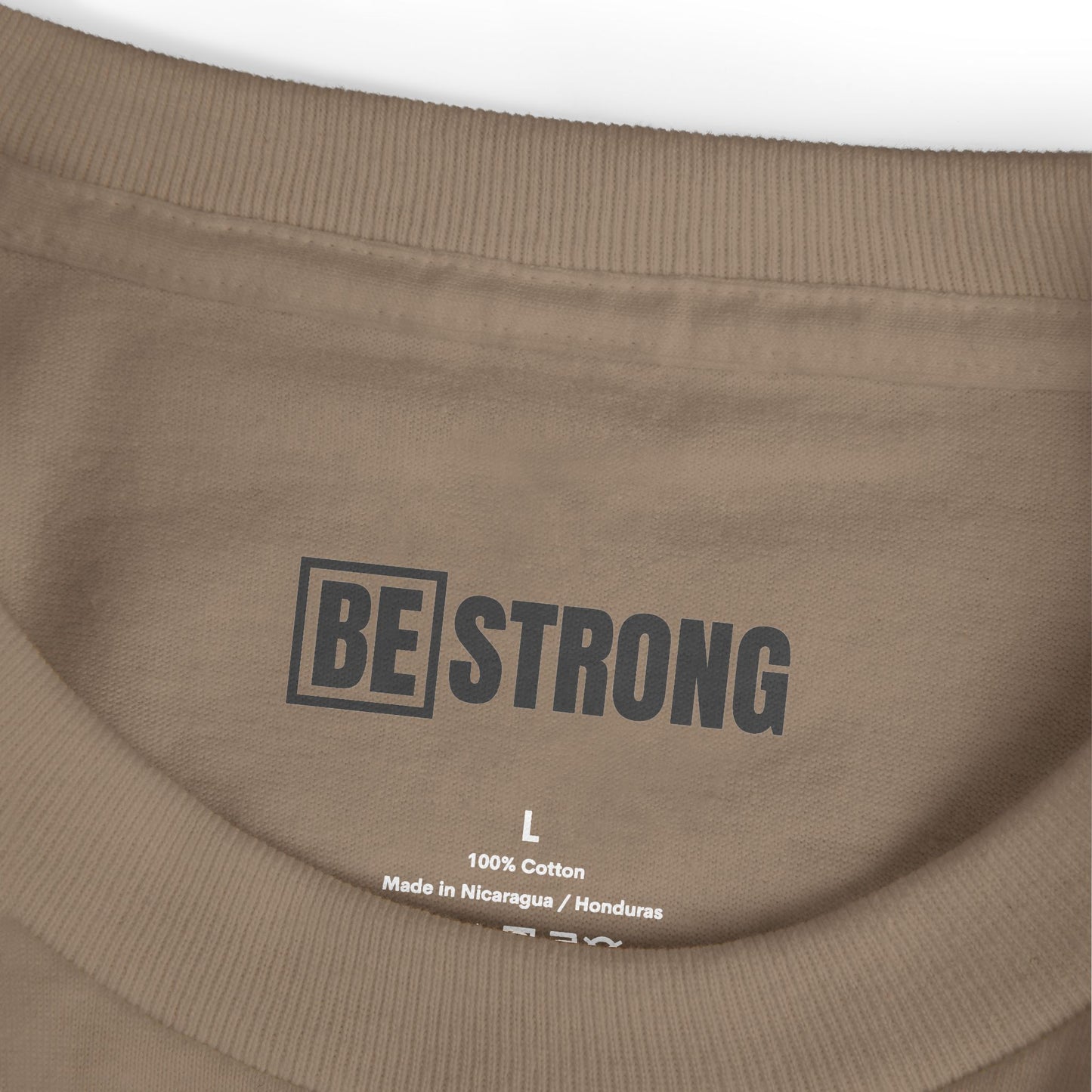 be strong - Unisex Garment-Dyed Heavyweight Cotton Tee