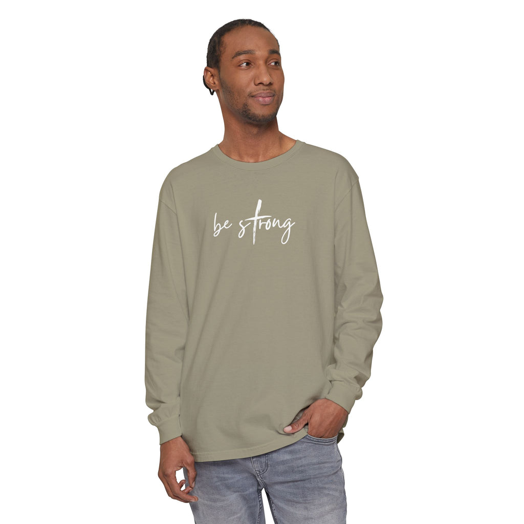 Eph 6:10 Script Long Sleeve Tee