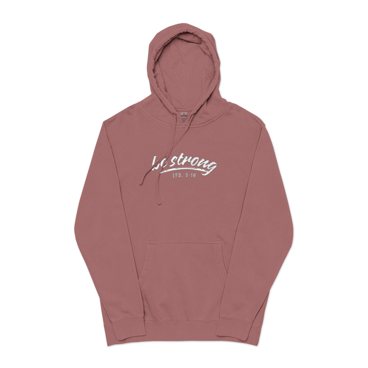 Eph 6:10 Embroidered Hoodie