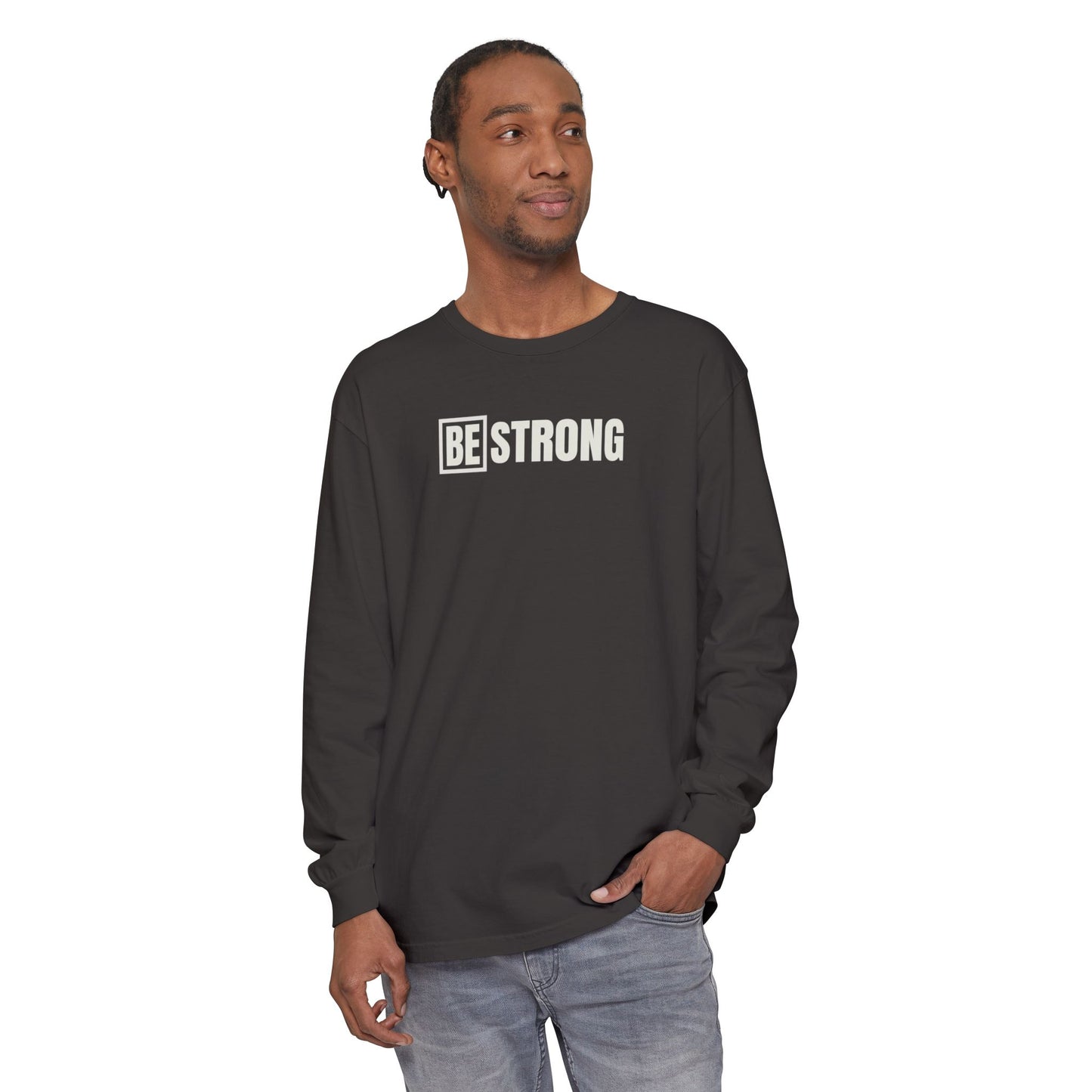 BE strong -Unisex - Colored Comfort-Long Sleeve T-Shirt