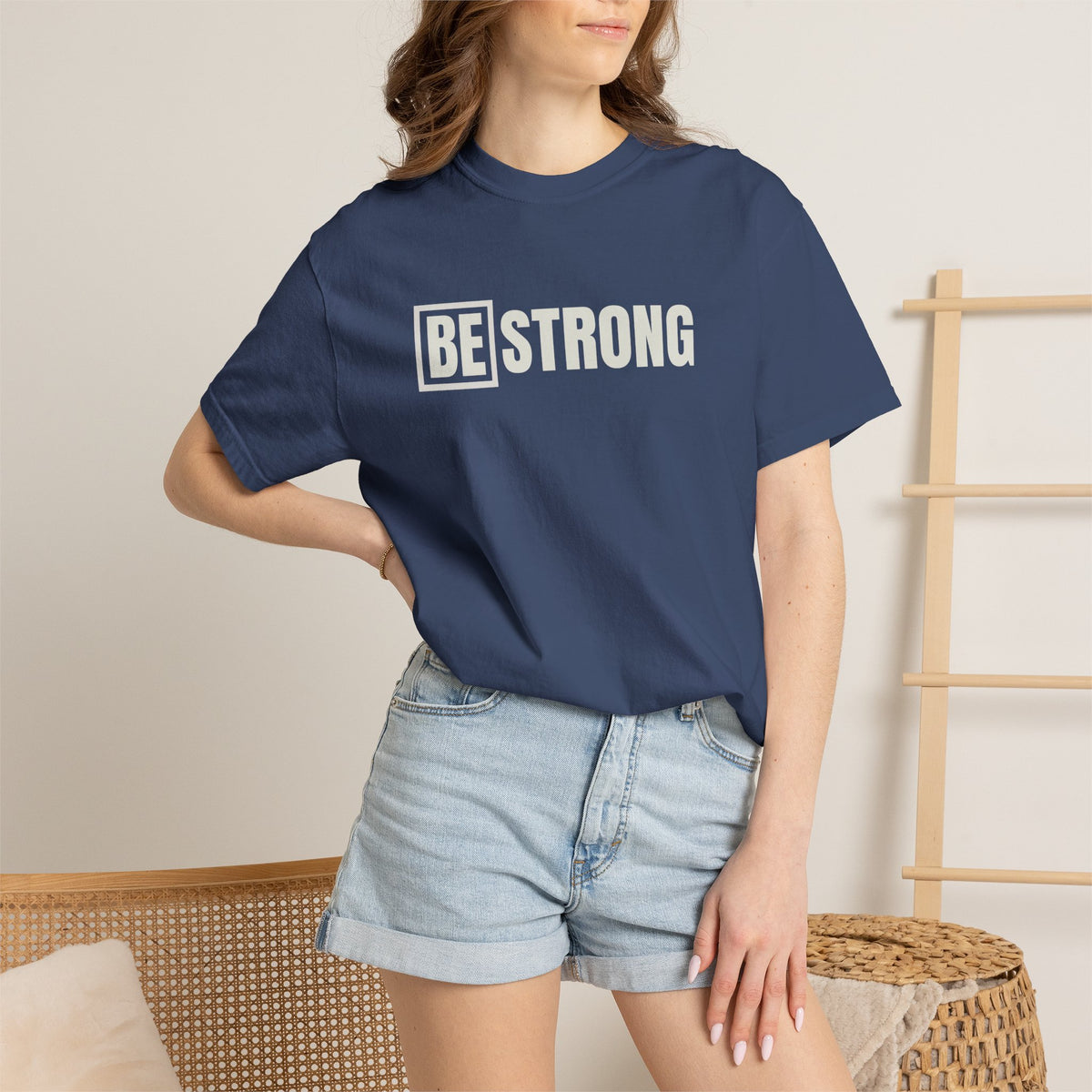 Be Strong Logo Comfort Colors Tee