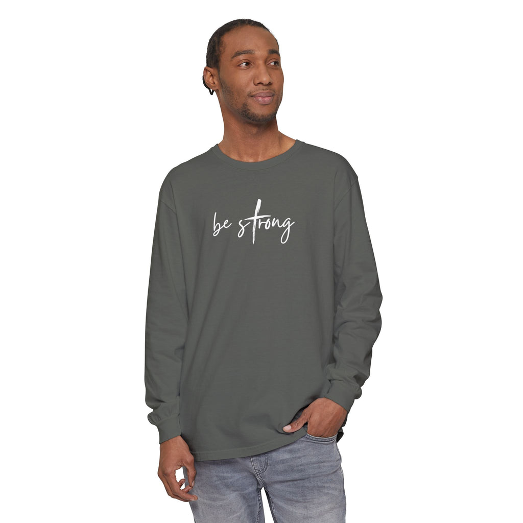 Eph 6:10 Script Long Sleeve Tee