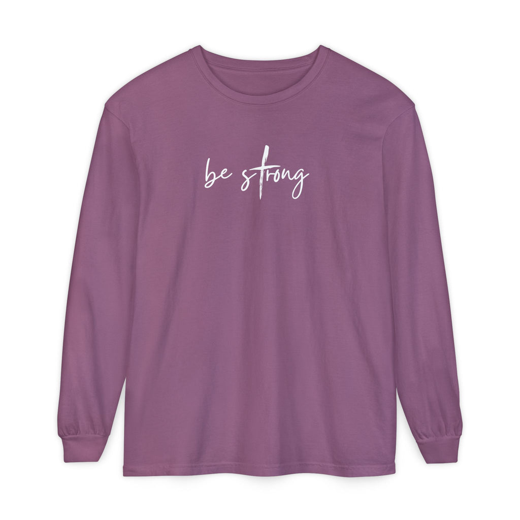 Eph 6:10 Script Long Sleeve Tee