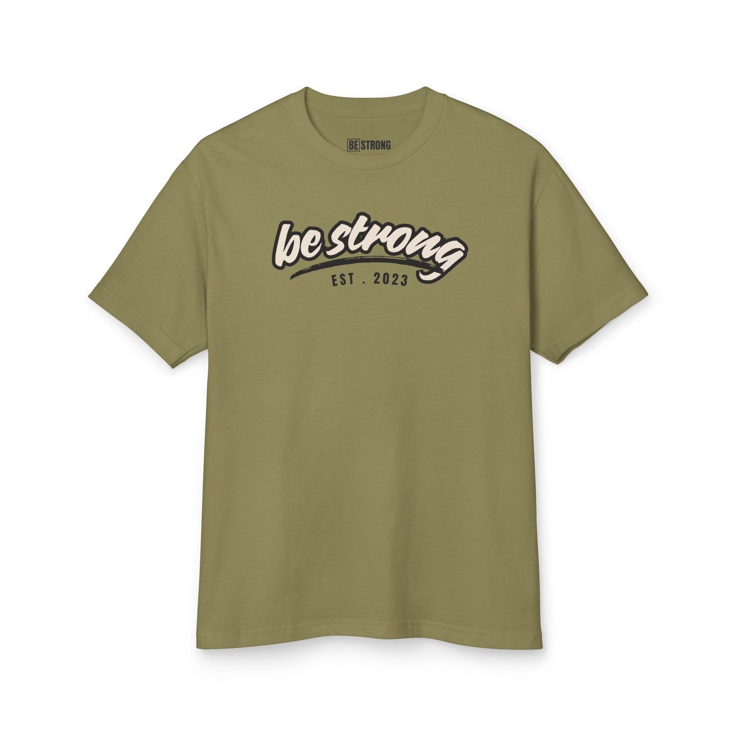 be strong - Unisex Garment-Dyed Heavyweight Cotton Tee
