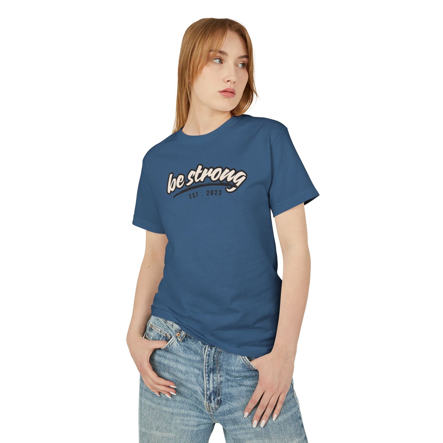 be strong - Unisex Garment-Dyed Heavyweight Cotton Tee