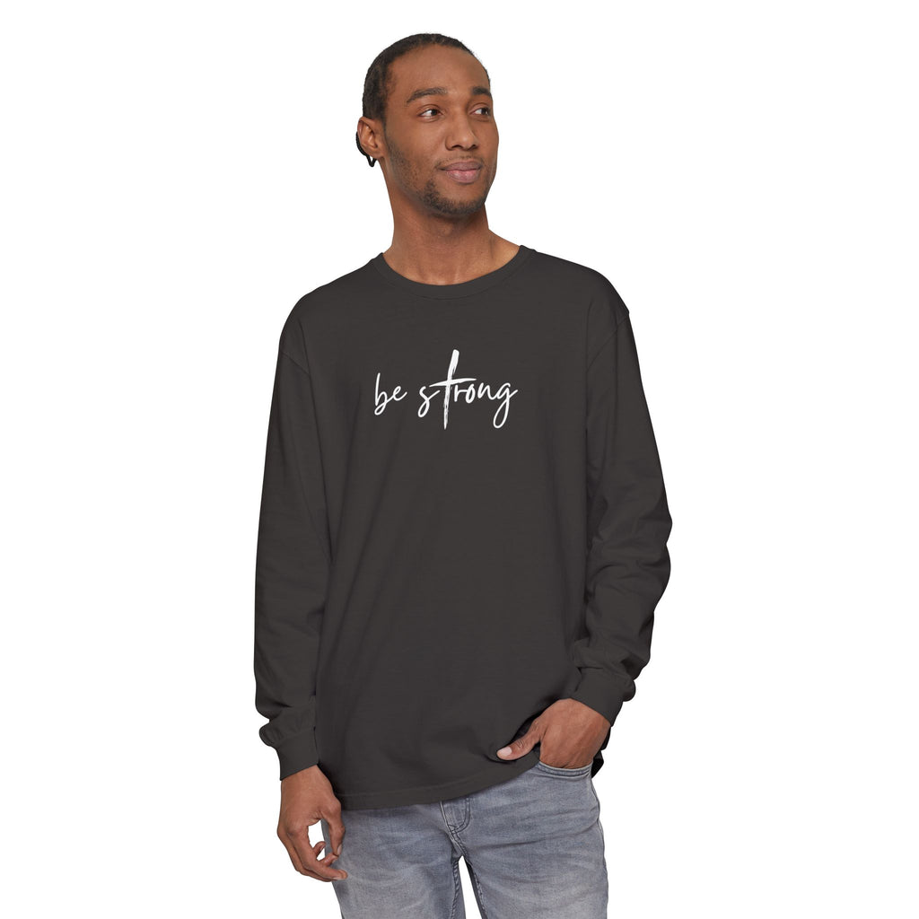 Eph 6:10 Script Long Sleeve Tee